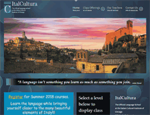 Tablet Screenshot of italculturachicago.com